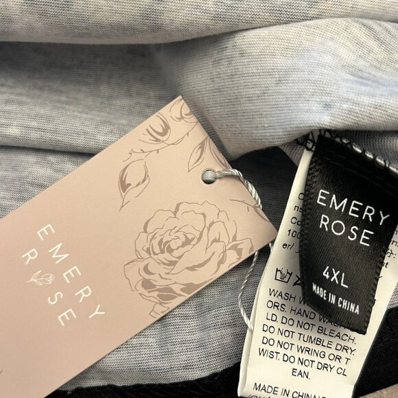 Womens Shirt Plus Size 4XL Black Short Sleeve "Its Fine Everythings Fine" Animal - Picture 4 of 7